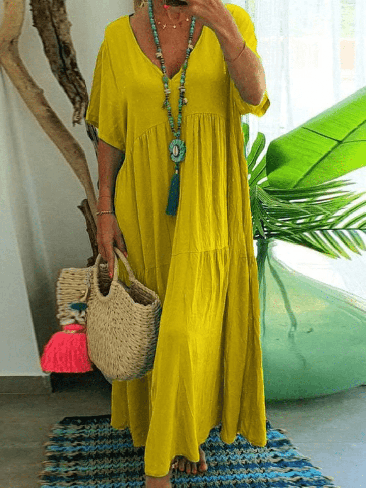 Drune | Hübsches Kurzärmliges Kleid
