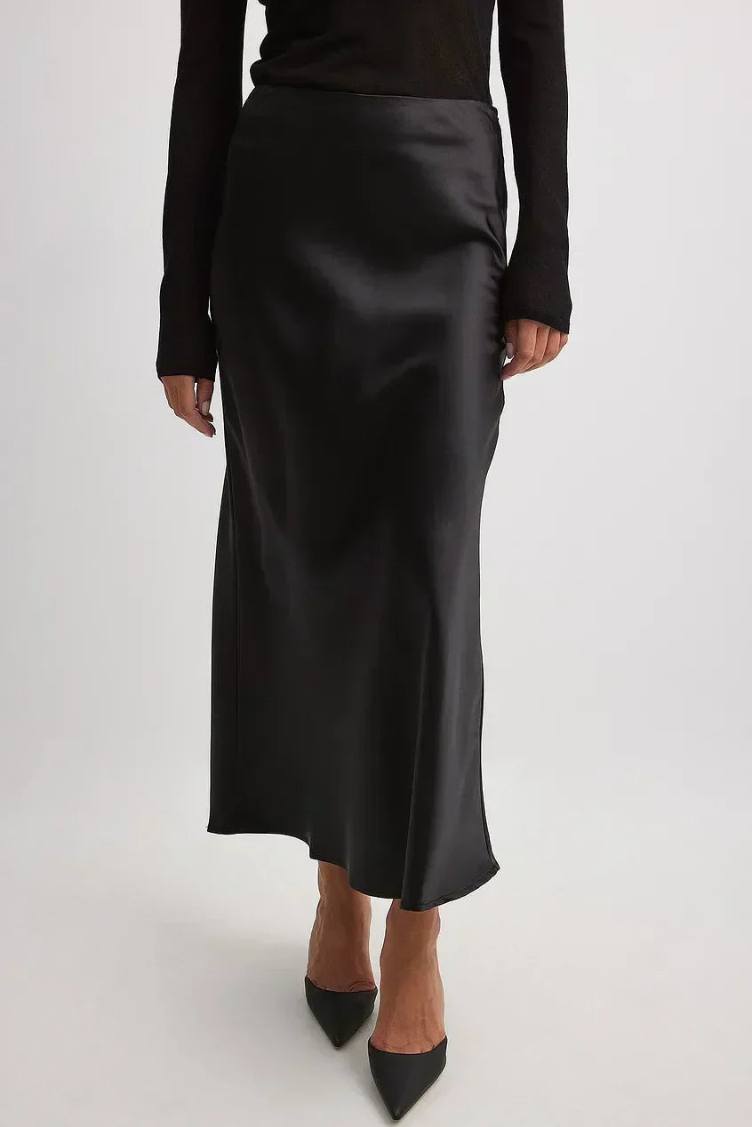 Drune | Satinrock Mit Hoher Taille Anna