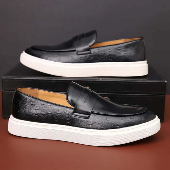 Drune | Herren Schwarz Loafer Sommer