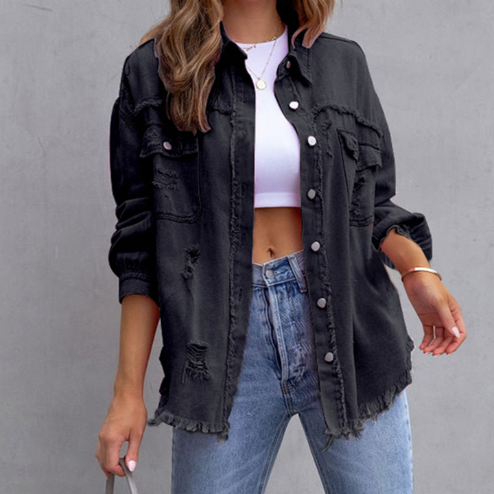 Drune | Bunte Jeansjacke