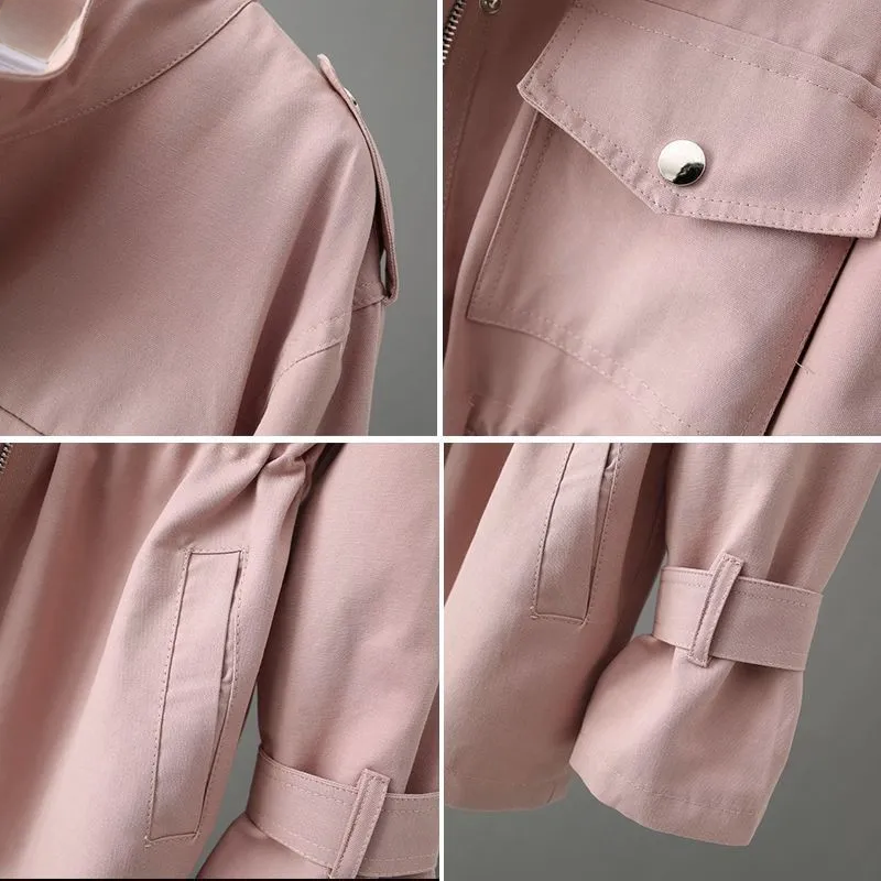 Drune | Kurze Damen Trenchcoat