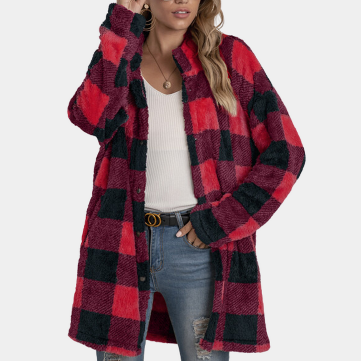 Drune | Eleganter Karotrenner für Damen für die Wintersaison
