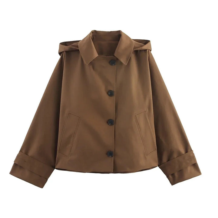 Drune | Kapuzen-Windbreaker-Jacke