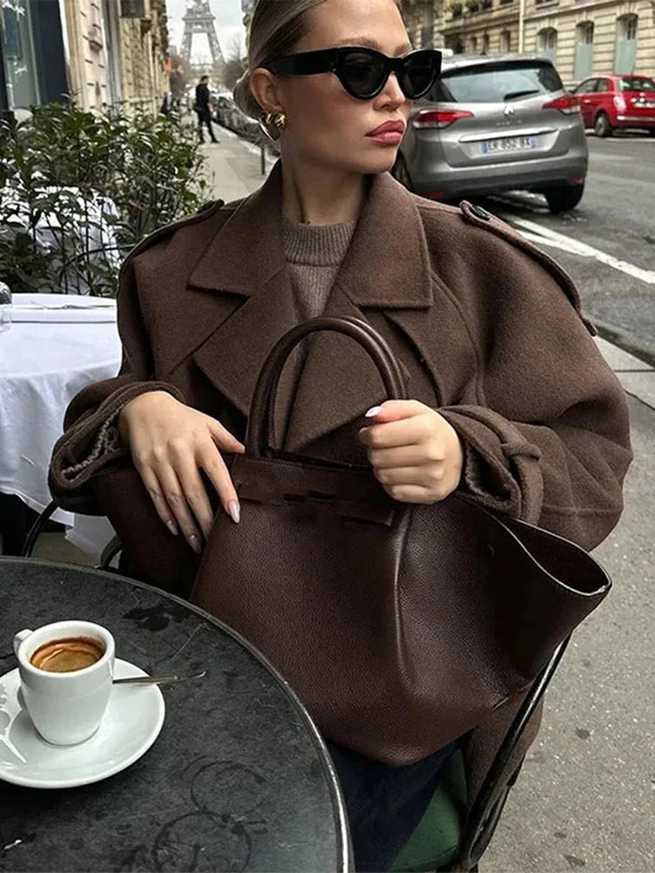 Drune | Schnürtrenchcoat