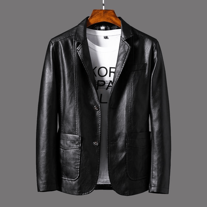 Drune | Leder Blazer Herren Jacke
