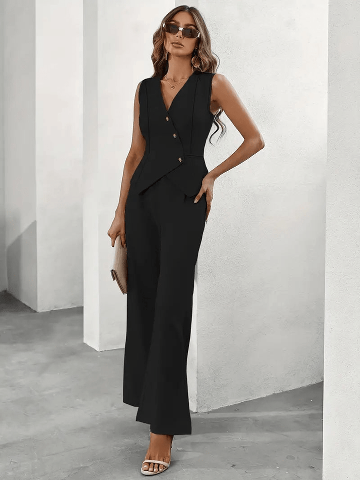 Drune | Elegantes Jumpsuit Satz Für Jeden Anlass Damen Anzug