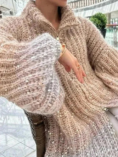 Drune | V-Ausschnitt Strickjacke Pullover