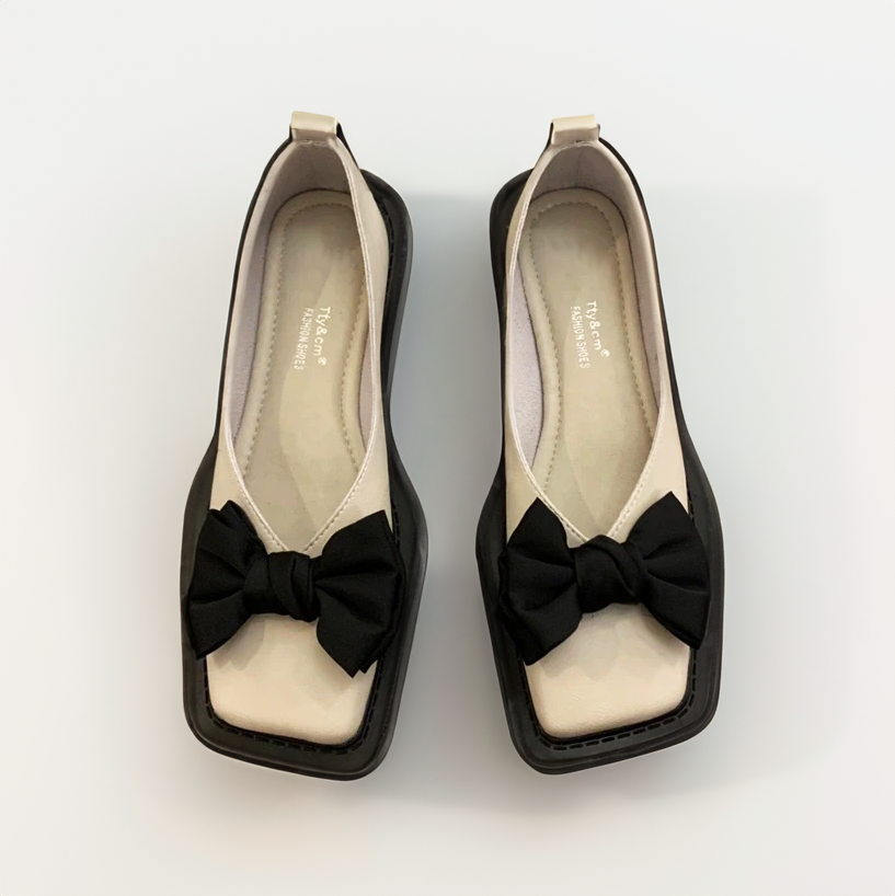 Drune | Square Toe Flache Mokassins Frauen Mokassins