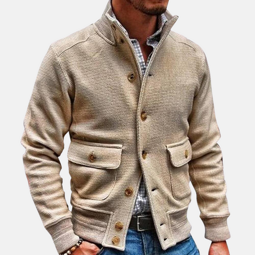 Drune | Modische Jacke mit hohem Kragen