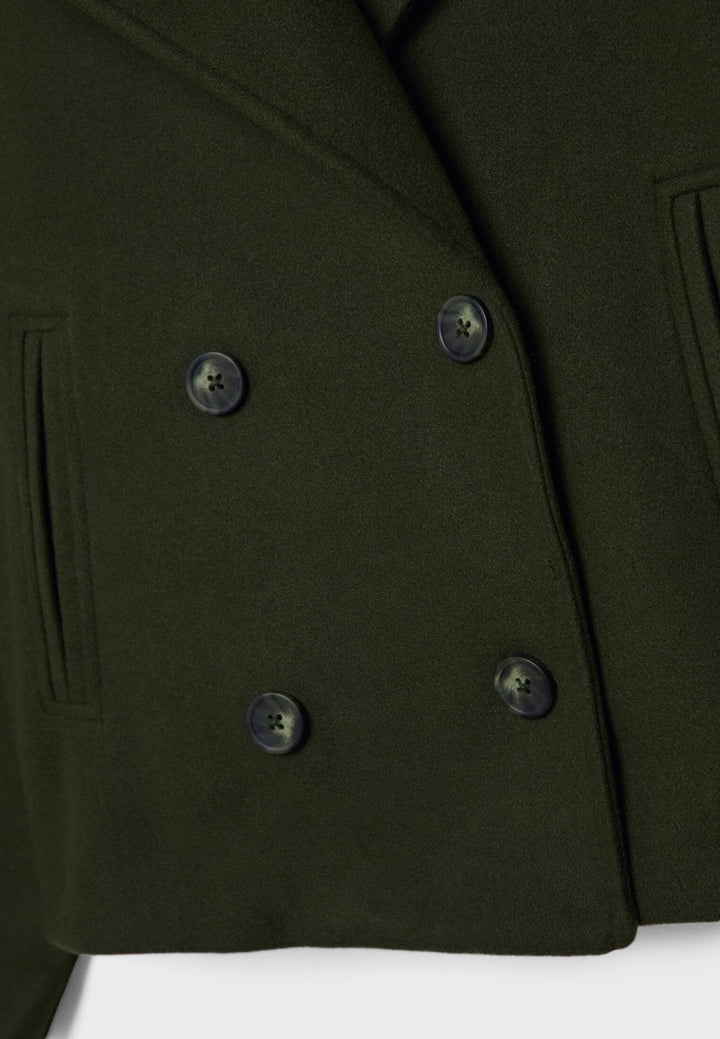 Drune | Kurze Herbstjacke im Doppelknopf-Stil