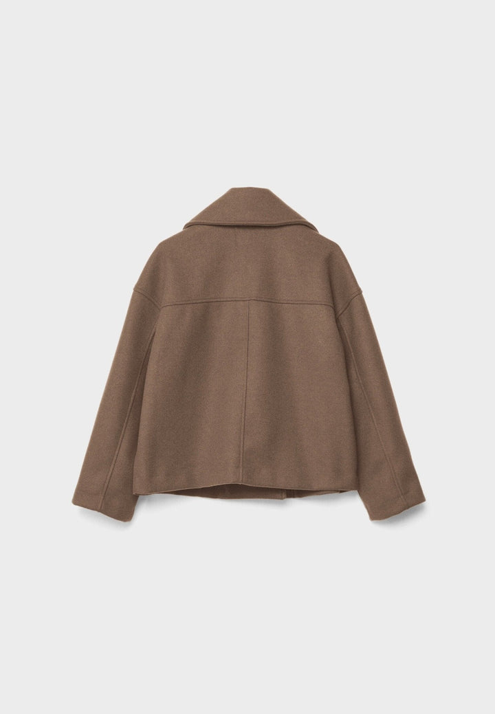 Drune | Kurze Herbstjacke im Doppelknopf-Stil