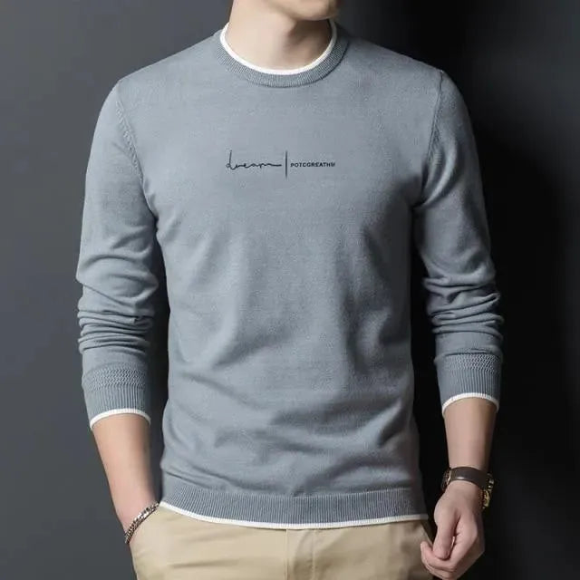 Drune | Rundhalsausschnitt Pullover für Herren