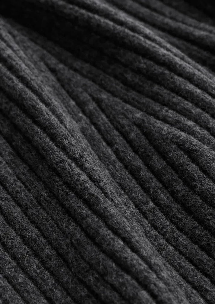 Drune | Strick Mini Kleid mit Langen Ärmeln