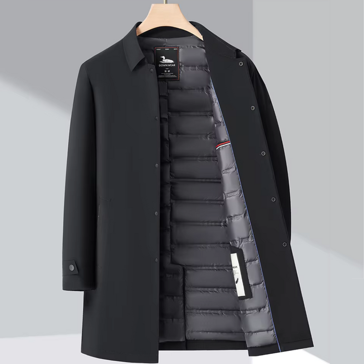 Drune | Mid Length Revers Gepolsterte Jacke