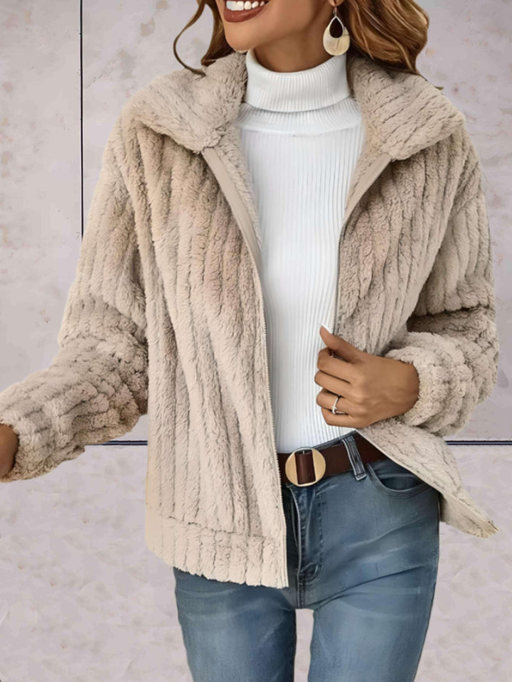 Drune | Strickjacke für Frauen mit Polokragen