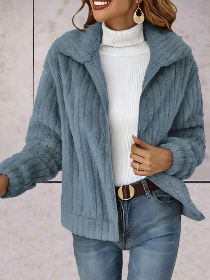 Drune | Strickjacke für Frauen mit Polokragen