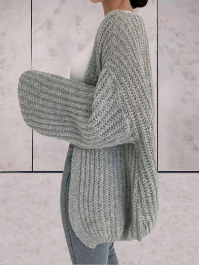 Drune | Offener Strickjacke Aus Dickem Strick Für Damen