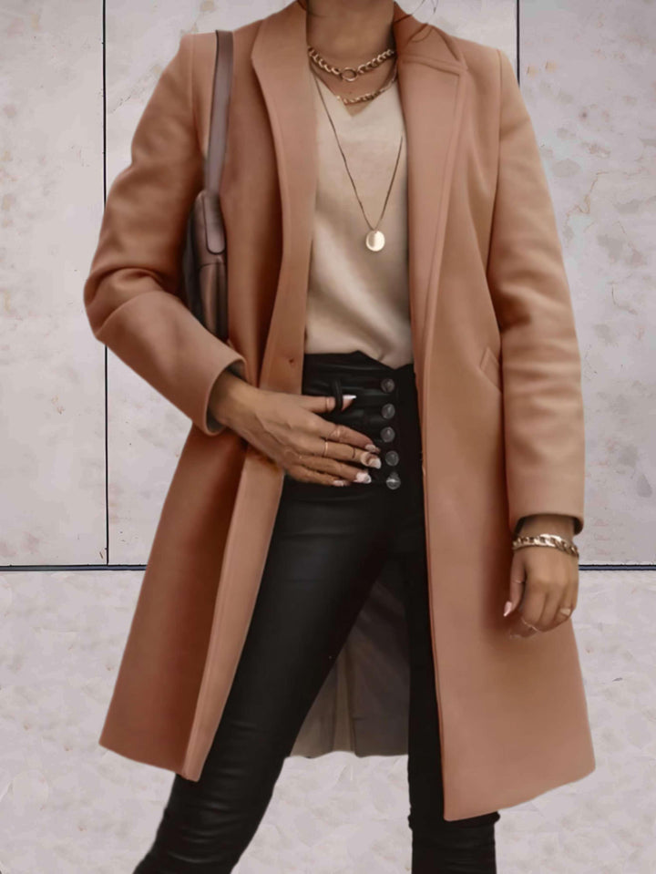 Drune | Damen-Trenchcoat mit nur einem Knopf