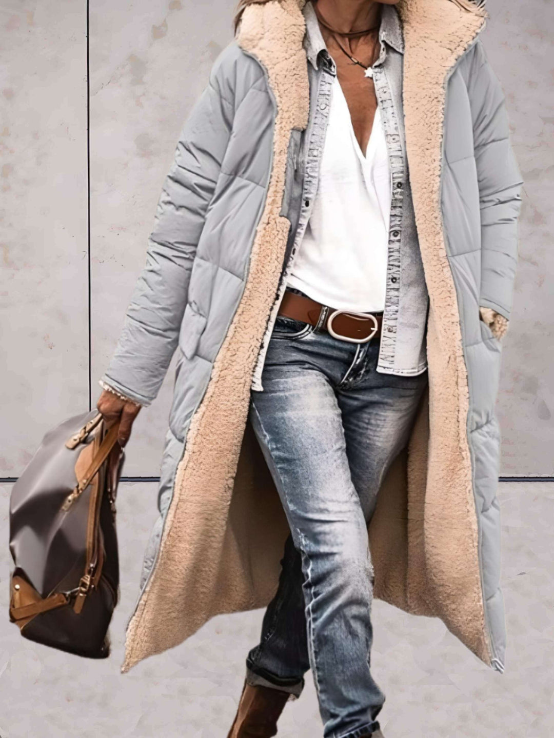Drune | Bequeme Wendbare Winterjacke mit Weicher Fütterung