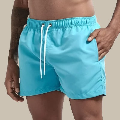 Drune | Badeshorts Mit Kordelzug Und Taschen Für Herren