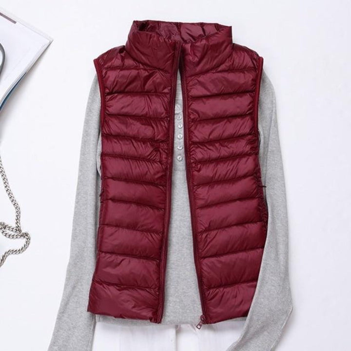 Drune | Ärmelloser Ultralight Daunen Warm Mantel