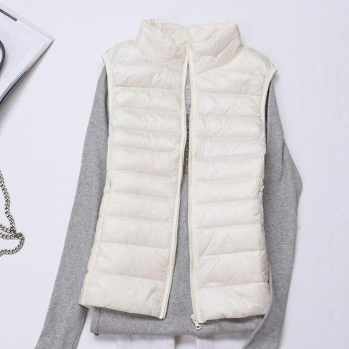Drune | Ärmelloser Ultralight Daunen Warm Mantel