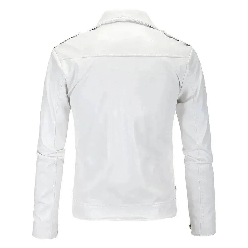 Drune | Slim Fit Biker Herren Lederjacke