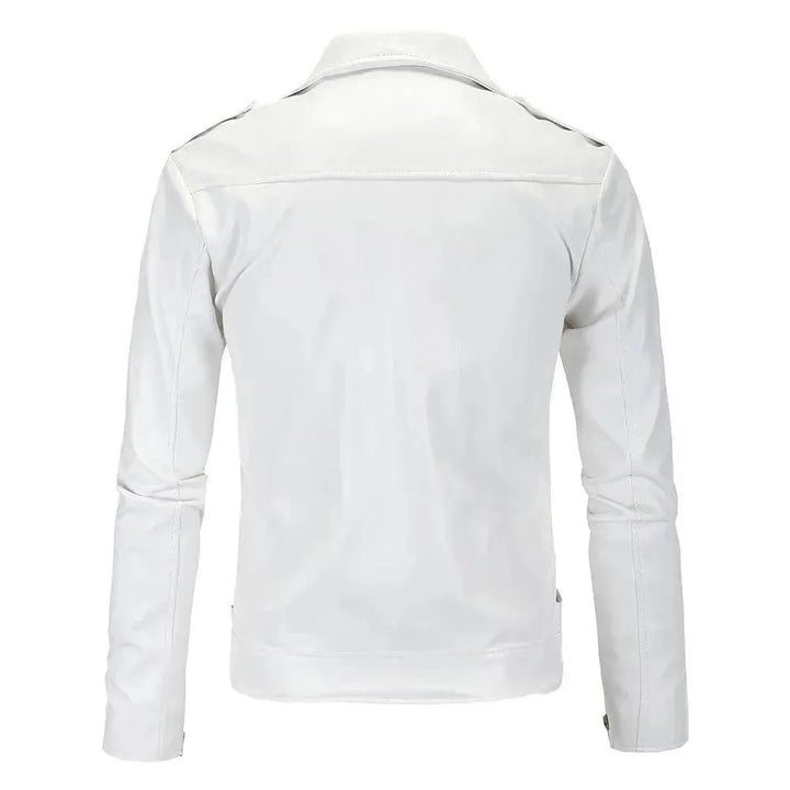 Drune | Slim Fit Biker Herren Lederjacke