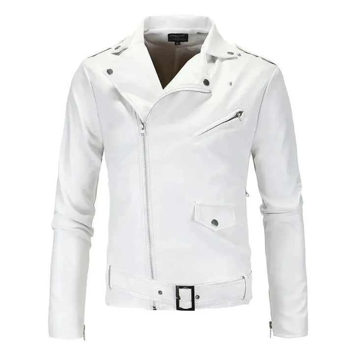 Drune | Slim Fit Biker Herren Lederjacke