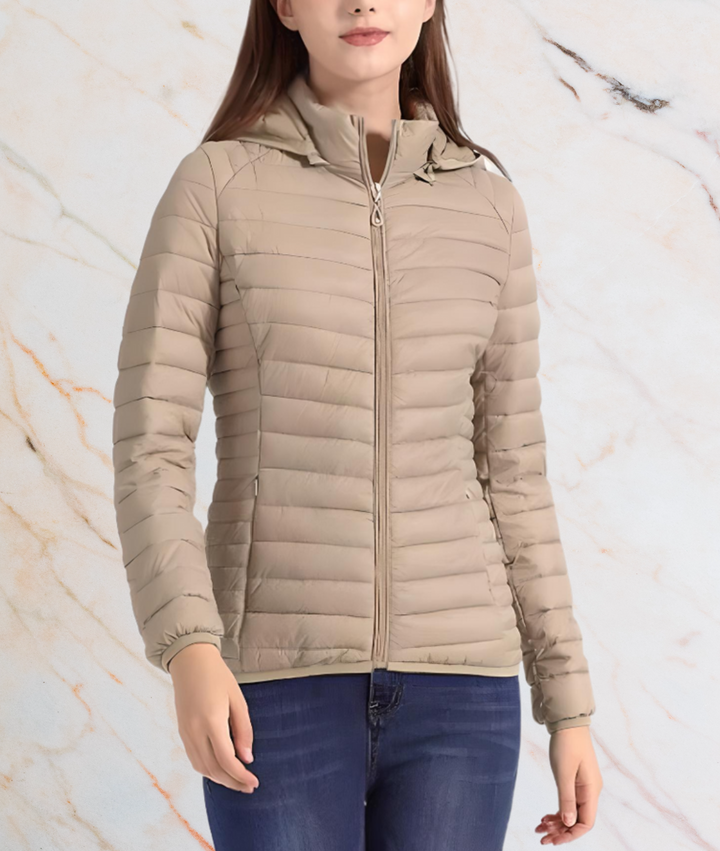 Drune | Slim Fit Puffy Jacket mit Reißverschluss - MAYLEE