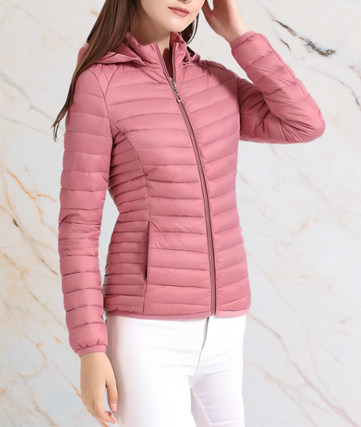 Drune | Slim Fit Puffy Jacket mit Reißverschluss - MAYLEE