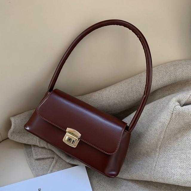 Drune | Kleine Handtasche Kurzer Riemen Schultertasche