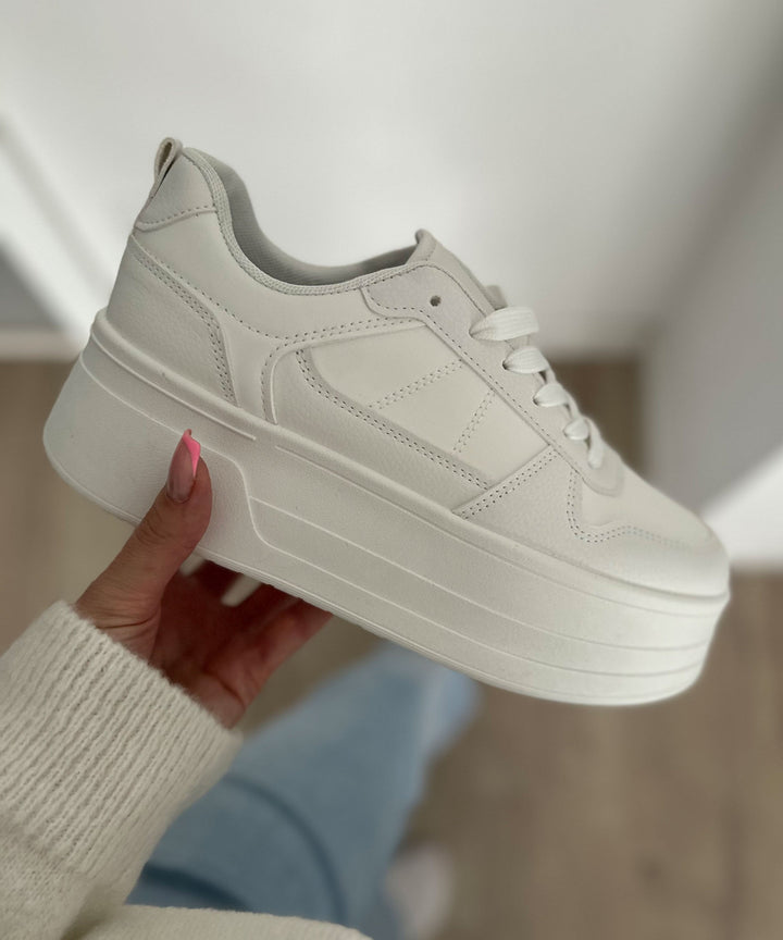 Drune | Sneaker Georgia Weiß