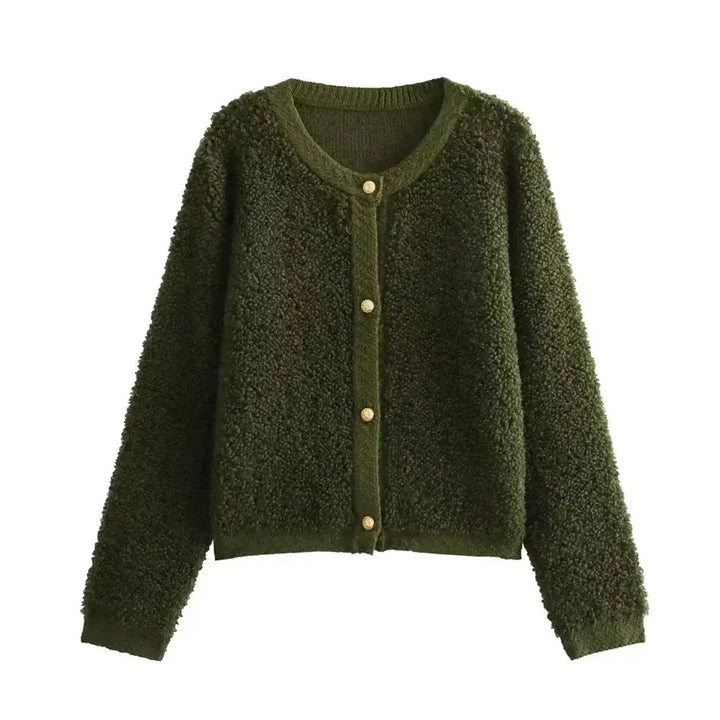 Drune | Gemütlicher Teddy Cardigan