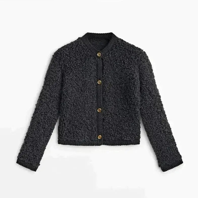 Drune | Gemütlicher Teddy Cardigan