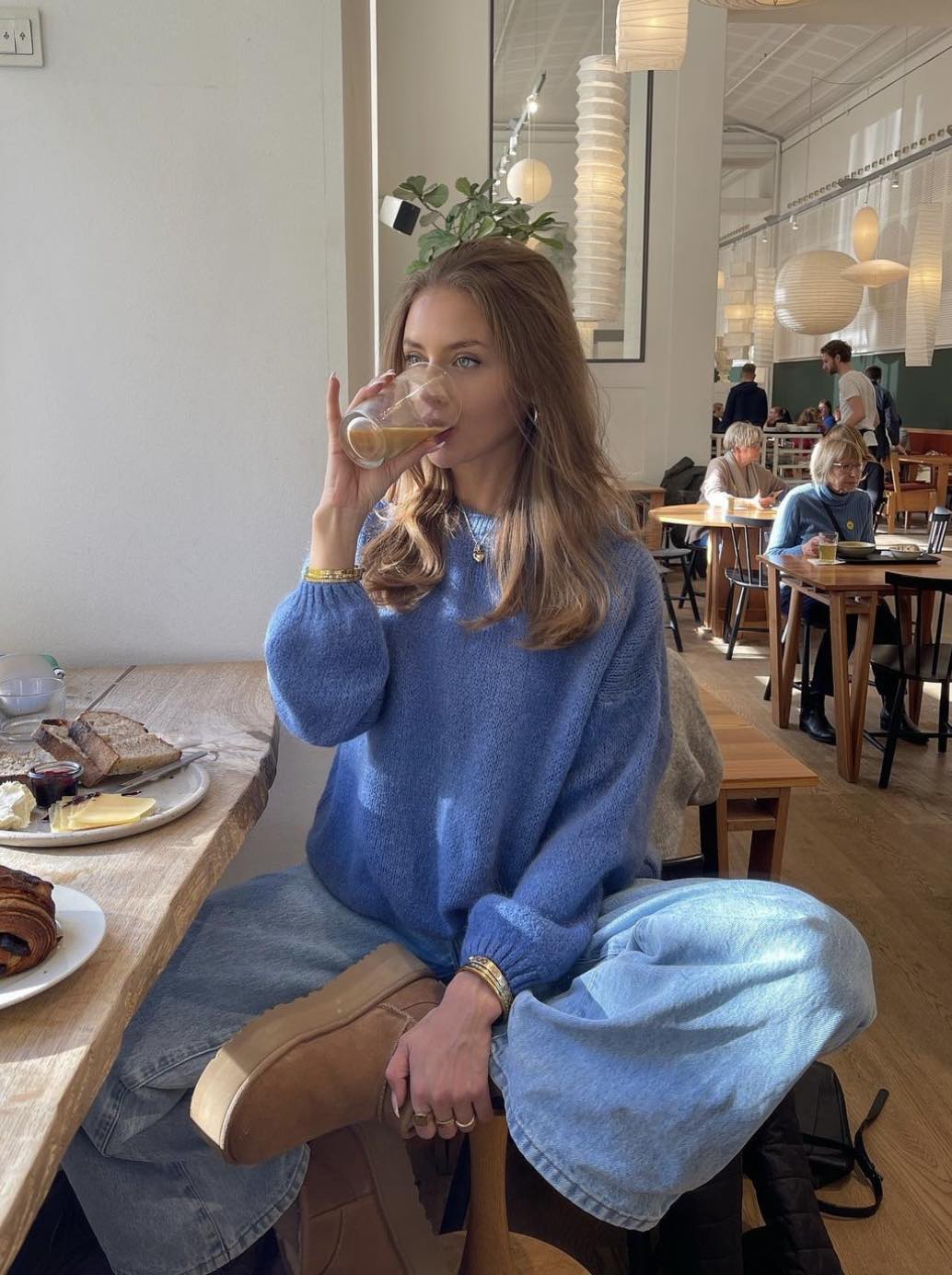 Drune | Weicher Damensweater mit lockerem Schnitt
