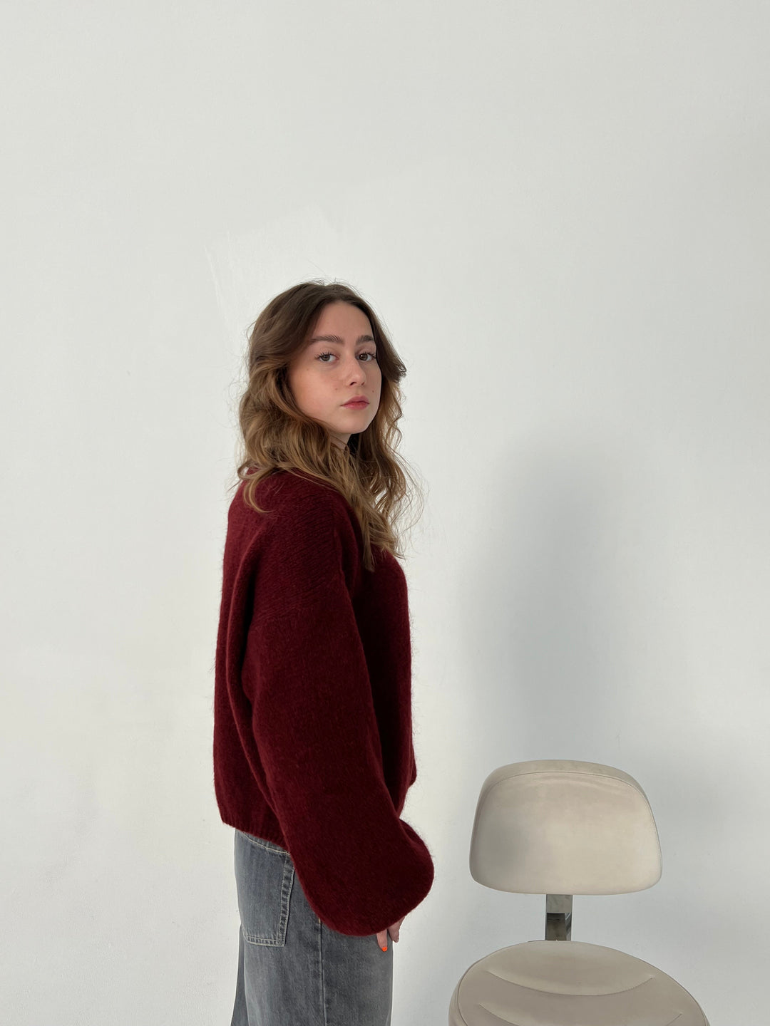 Drune | Weicher Damensweater mit lockerem Schnitt