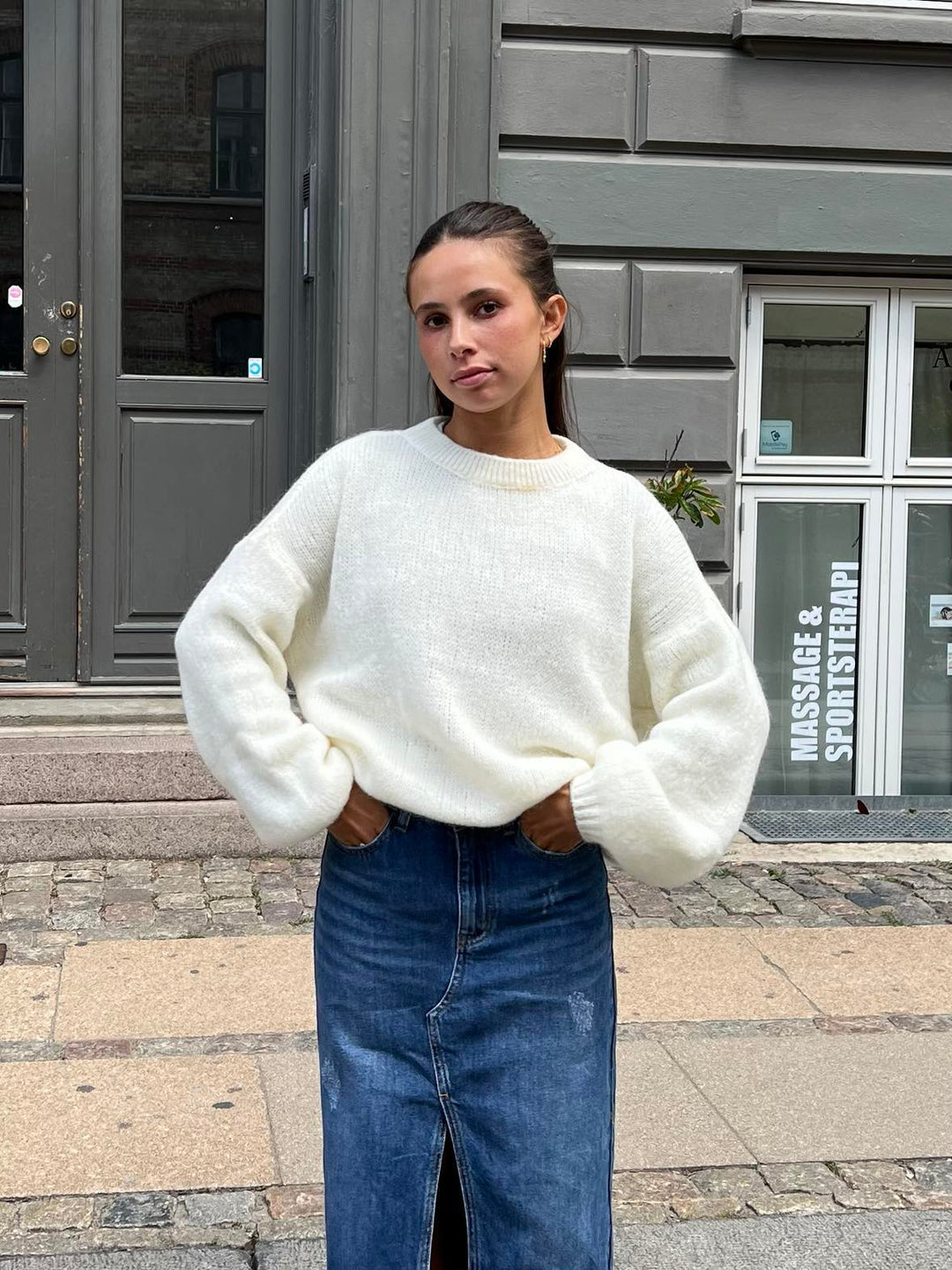 Drune | Weicher Damensweater mit lockerem Schnitt