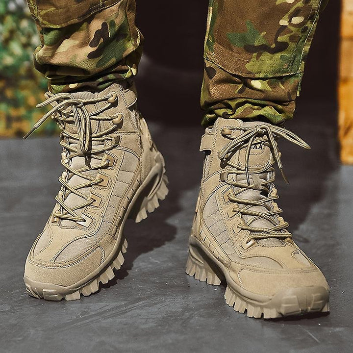 Drune | Stiefel Outdoor Stiefel Hoher Schaft Langlebig Mit Grip Starker Sohle