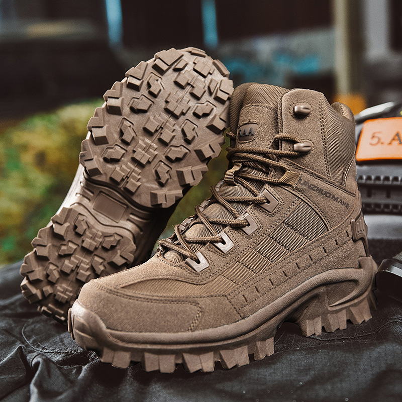 Drune | Stiefel Outdoor Stiefel Hoher Schaft Langlebig Mit Grip Starker Sohle