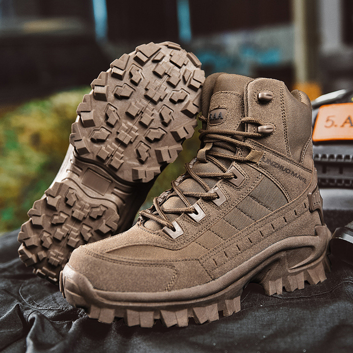Drune | Stiefel Outdoor Stiefel Hoher Schaft Langlebig Mit Grip Starker Sohle