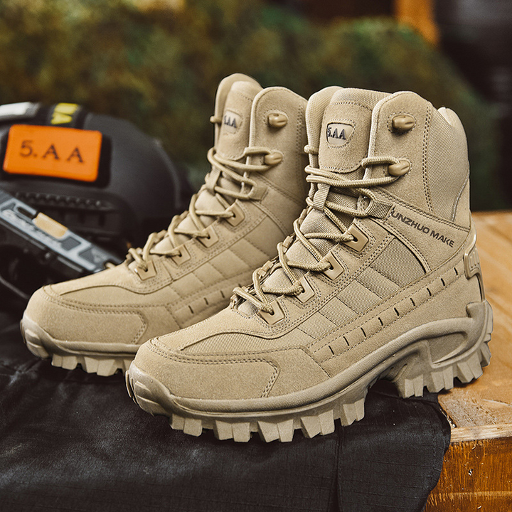Drune | Stiefel Outdoor Stiefel Hoher Schaft Langlebig Mit Grip Starker Sohle