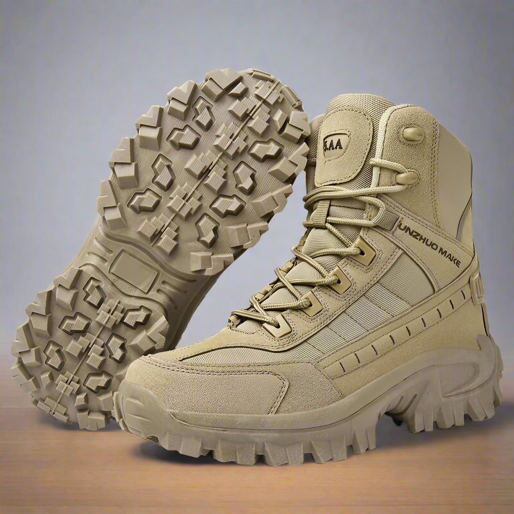 Drune | Stiefel Outdoor Stiefel Hoher Schaft Langlebig Mit Grip Starker Sohle