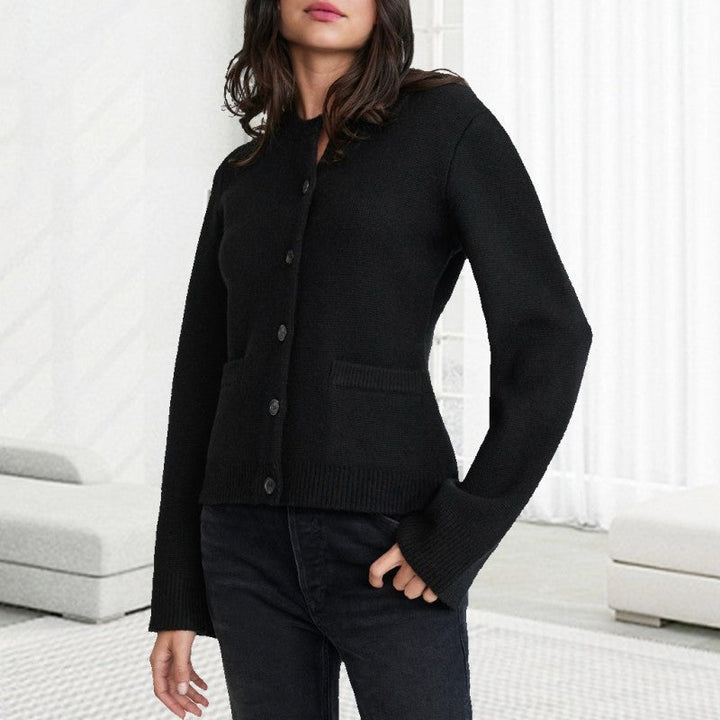 Drune | Superweiche Strickjacke mit Knöpfen