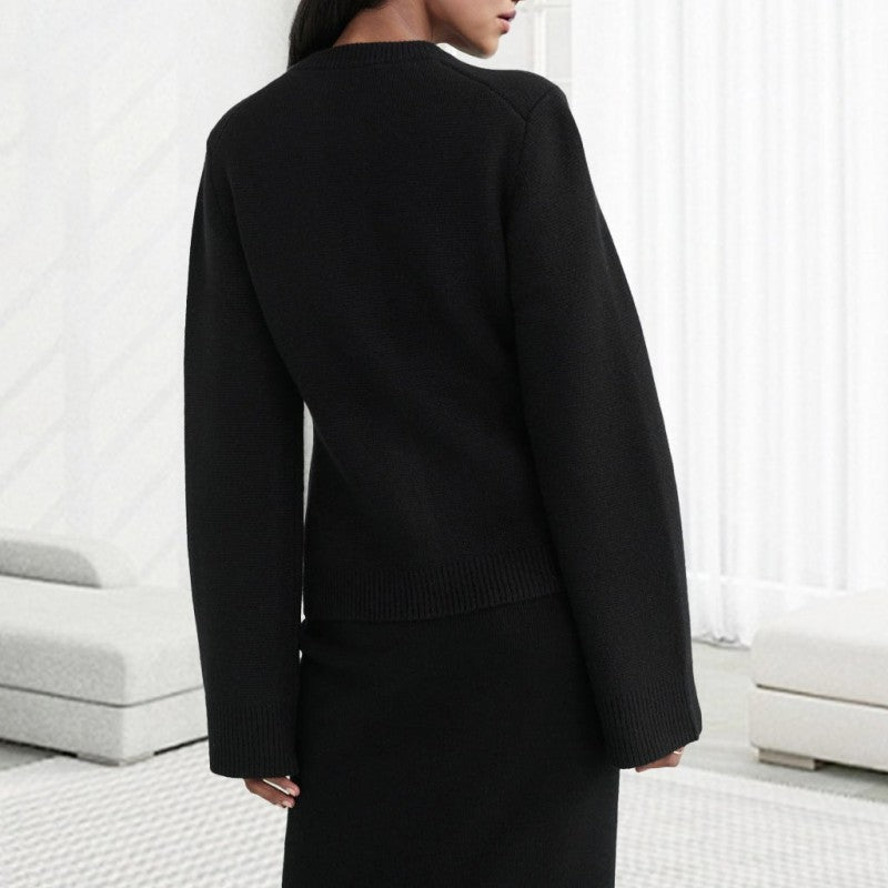 Drune | Superweiche Strickjacke mit Knöpfen