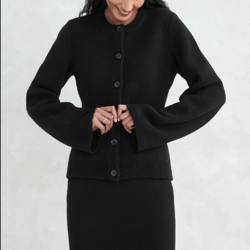 Drune | Superweiche Strickjacke mit Knöpfen