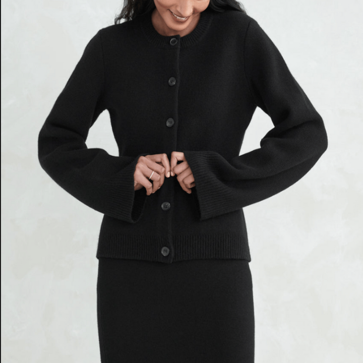 Drune | Superweiche Strickjacke mit Knöpfen