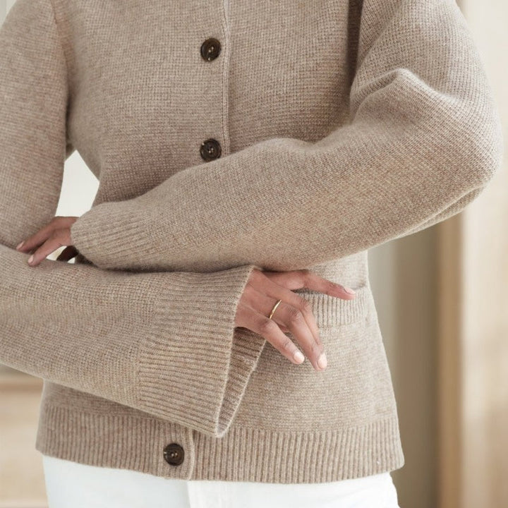 Drune | Superweiche Strickjacke mit Knöpfen