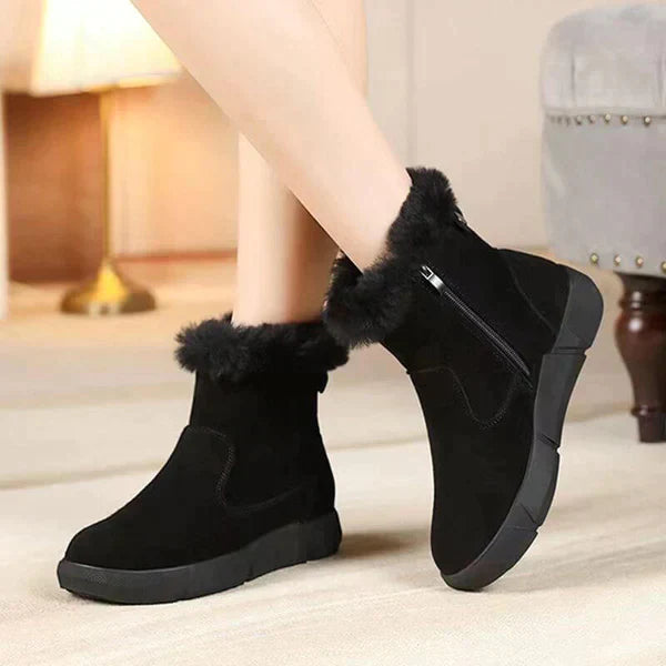 Drune | Warme Winterstiefel mit Fell für Frauen