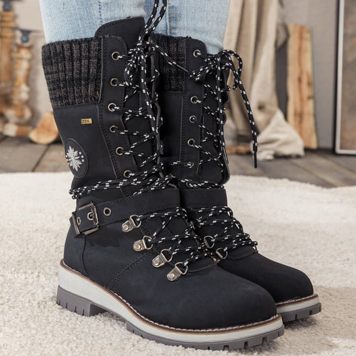 Drune | Warm und Elegant Schneestiefel
